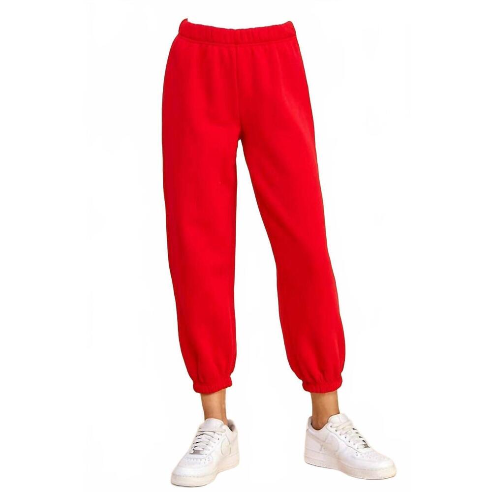 NEW TCEC call it a day sweatpants in red